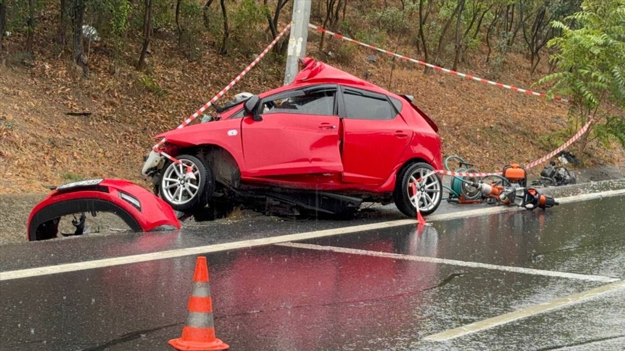 Eyüpsultan'da Trafik Kazası: Sürücü Hayatını Kaybetti