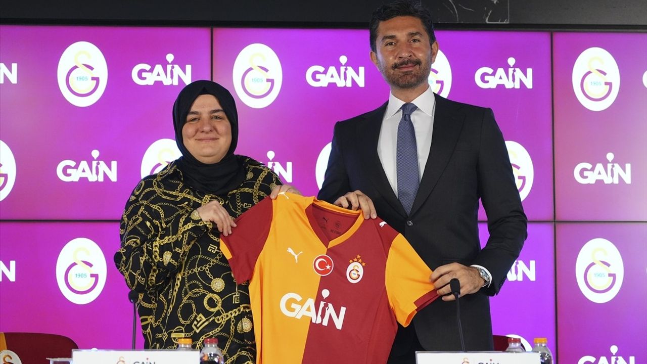 Galatasaray ve GAİN Medya Yeni Sponsorluk Anlaşması İmzaladı