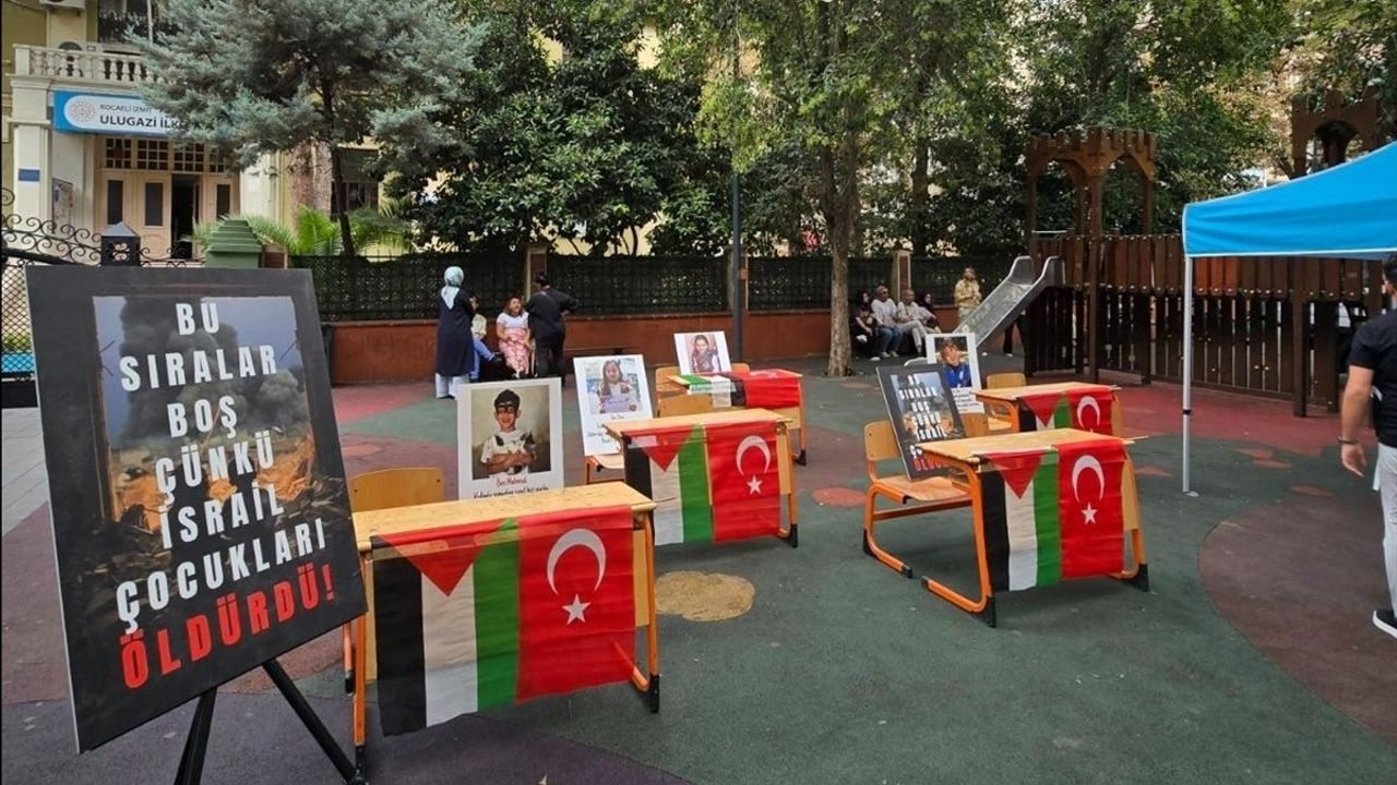 Gazze'de Hayatını Kaybeden Öğrenciler Unutulmadı