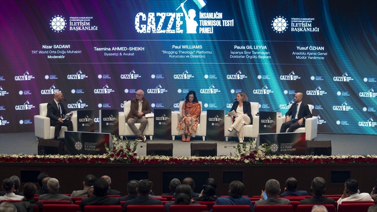 Gazze: İnsanlığın Turnusol Testi Paneli