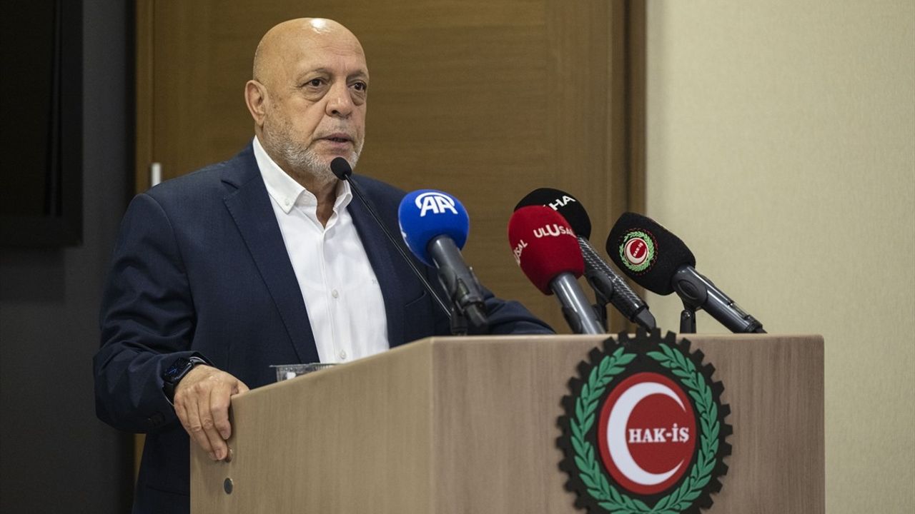 Hak-İş Başkanı Mahmut Arslan: Eşit Ücret İçin Mücadele Şart