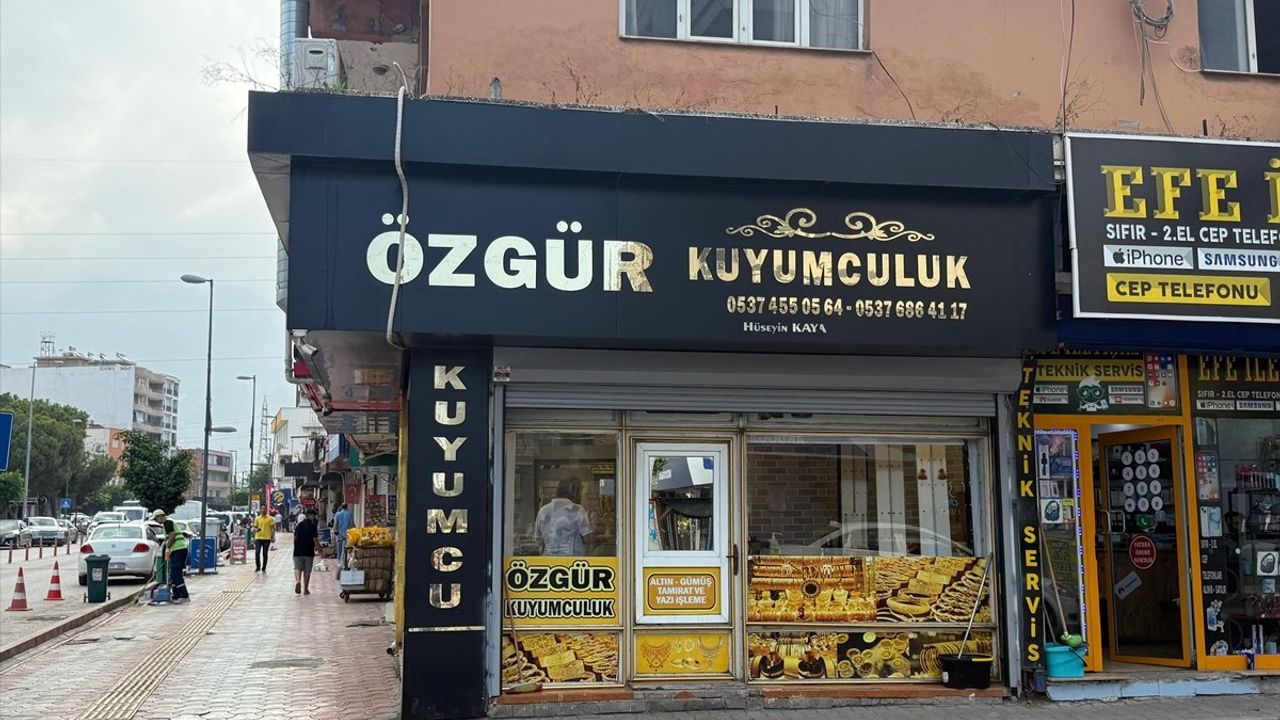 Hatay'da Kuyumcuya Yapılan Silahlı Yağma Girişimi Başarısızlıkla Sonuçlandı