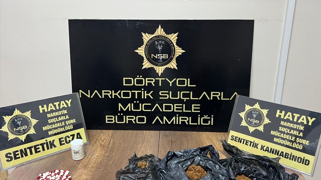 Hatay'da Uyuşturucu Operasyonu: İki Şüpheli Tutuklandı