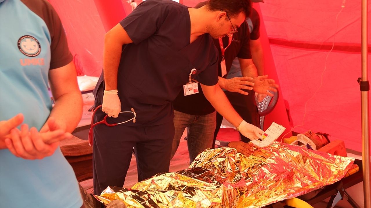 Iğdır’da Bölgesel Deprem Saha Tatbikatı Gerçekleştirildi