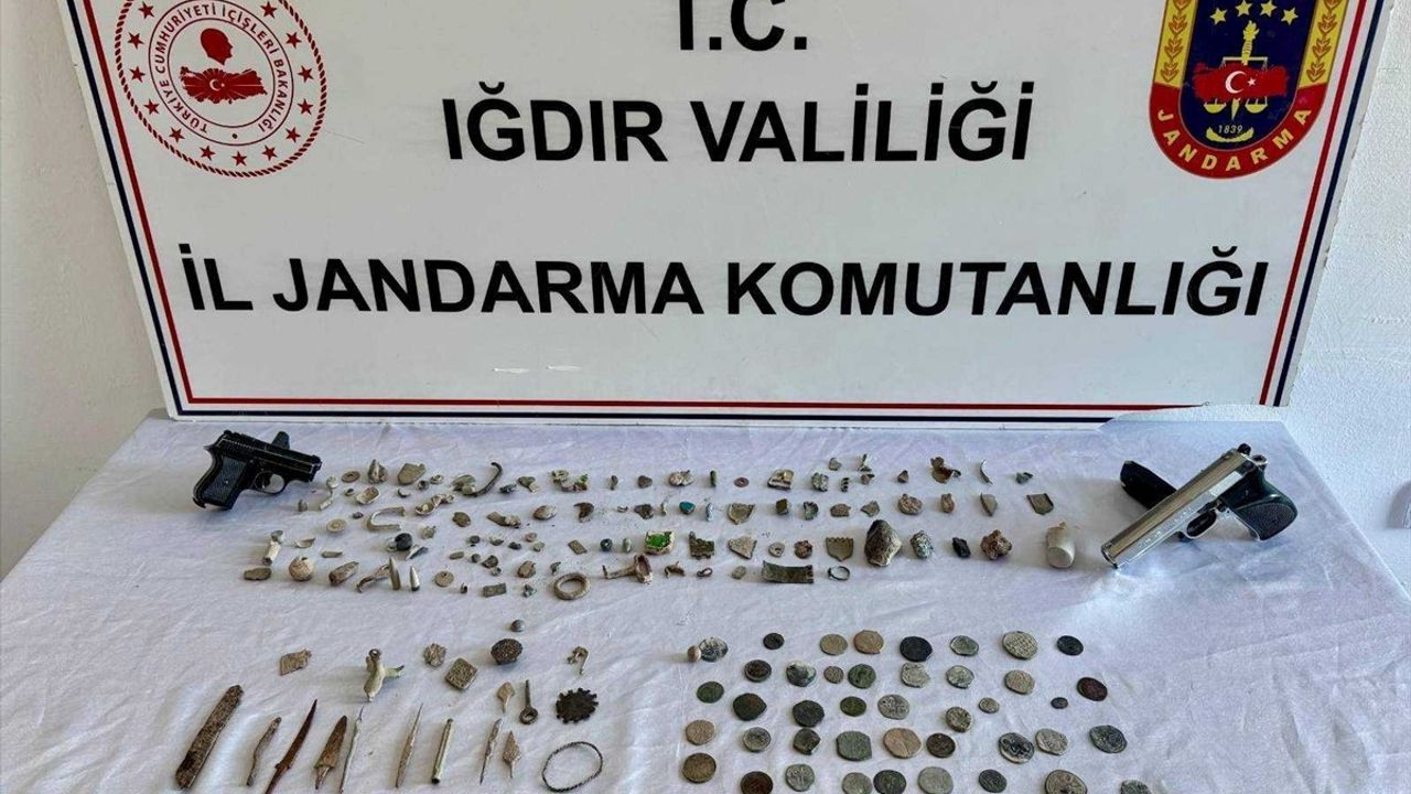Iğdır'da Tarihi Eser Kaçakçılığına Operasyon