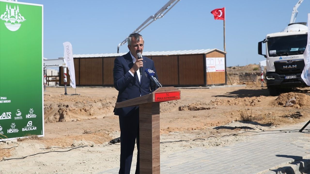 İpsala OSB'de 4 Fabrikanın Temeli Atıldı