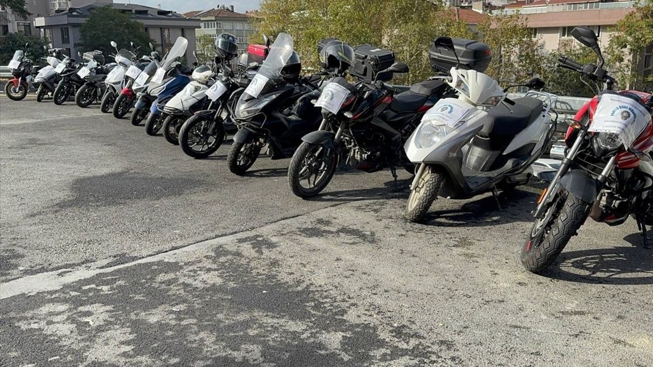 İstanbul'da Motosiklet Hırsızlığı Operasyonu: 23 Şüpheli Yakalandı