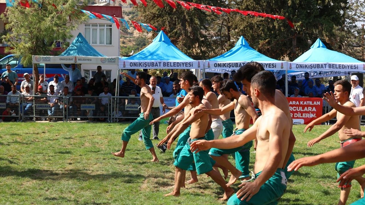 Kahramanmaraş'ta Uluslararası Güreş Festivali Düzenlendi
