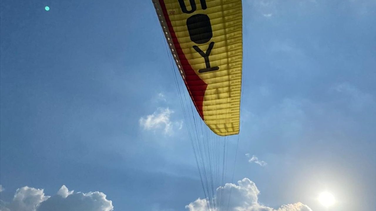 Kahramanmaraş'ta Yamaç Paraşütü Festivali Heyecanı