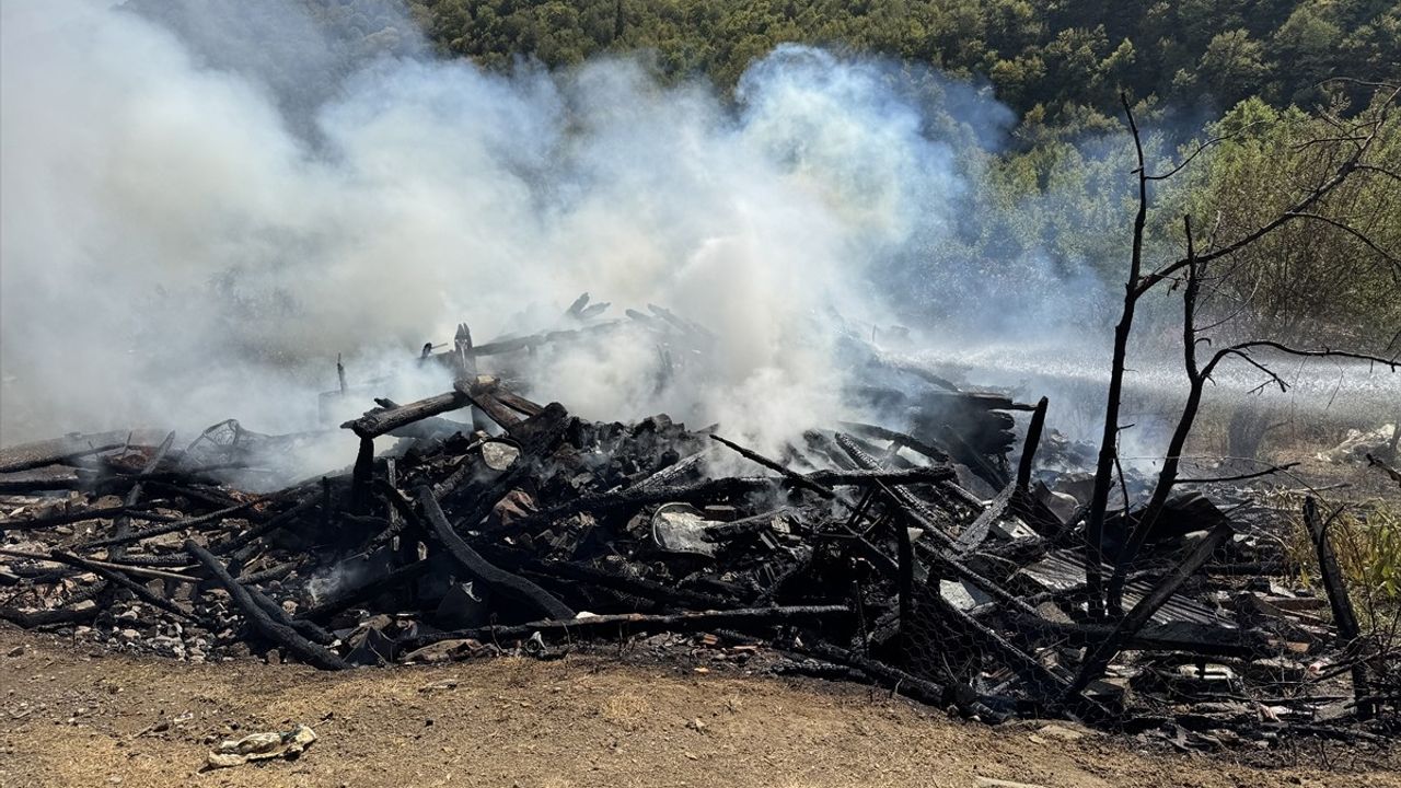 Karabük'te Yangın Paniği: Evden Ormana Sıçrayan Alevlere Müdahale Başlatıldı