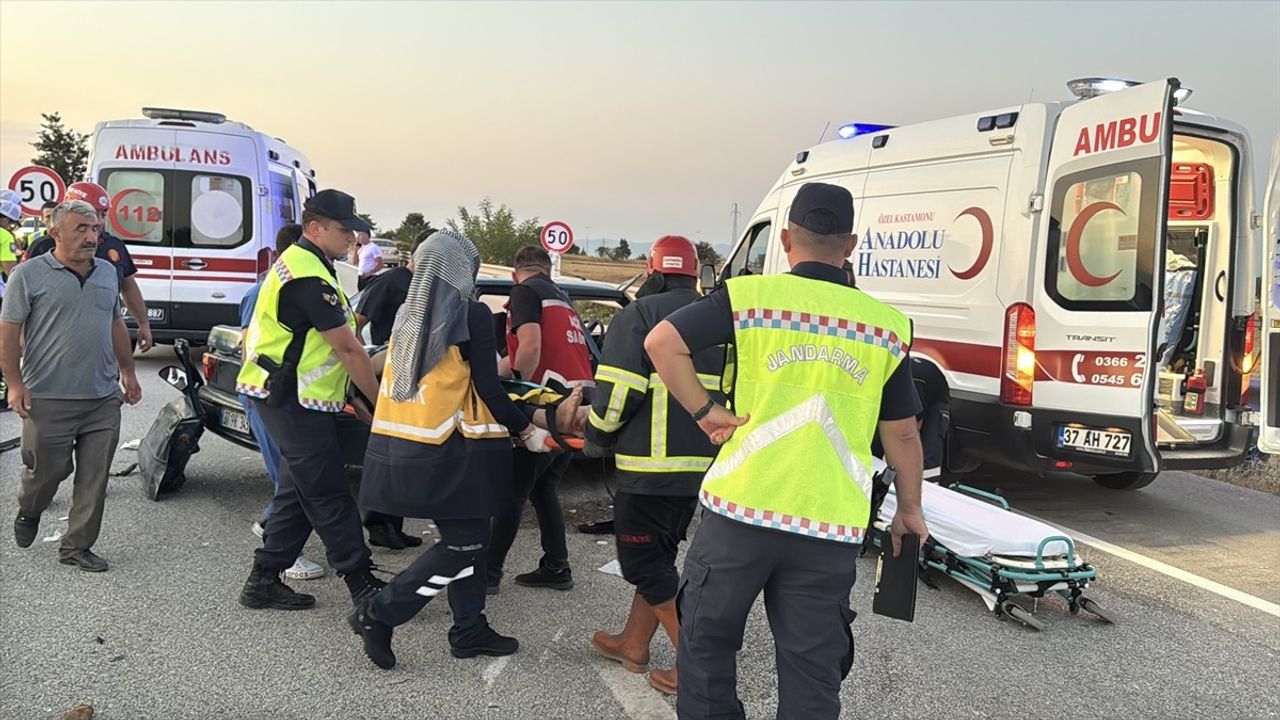 Kastamonu'da Kaza: 5 Yaralı