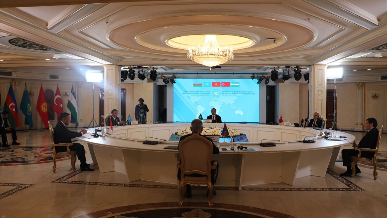 Kazakistan'da Türk Devletleri Teşkilatı Ulaştırma Bakanları Zirvesi