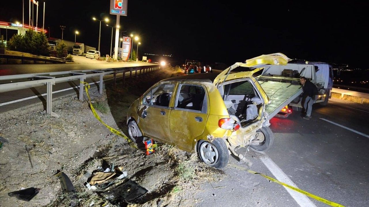 Kırıkkale'de Meydana Gelen Trafik Kazasında Bir Kişi Hayatını Kaybetti