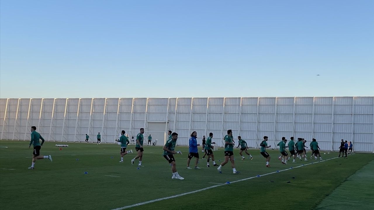 Konyaspor Alanyaspor Maçına Hazırlanıyor