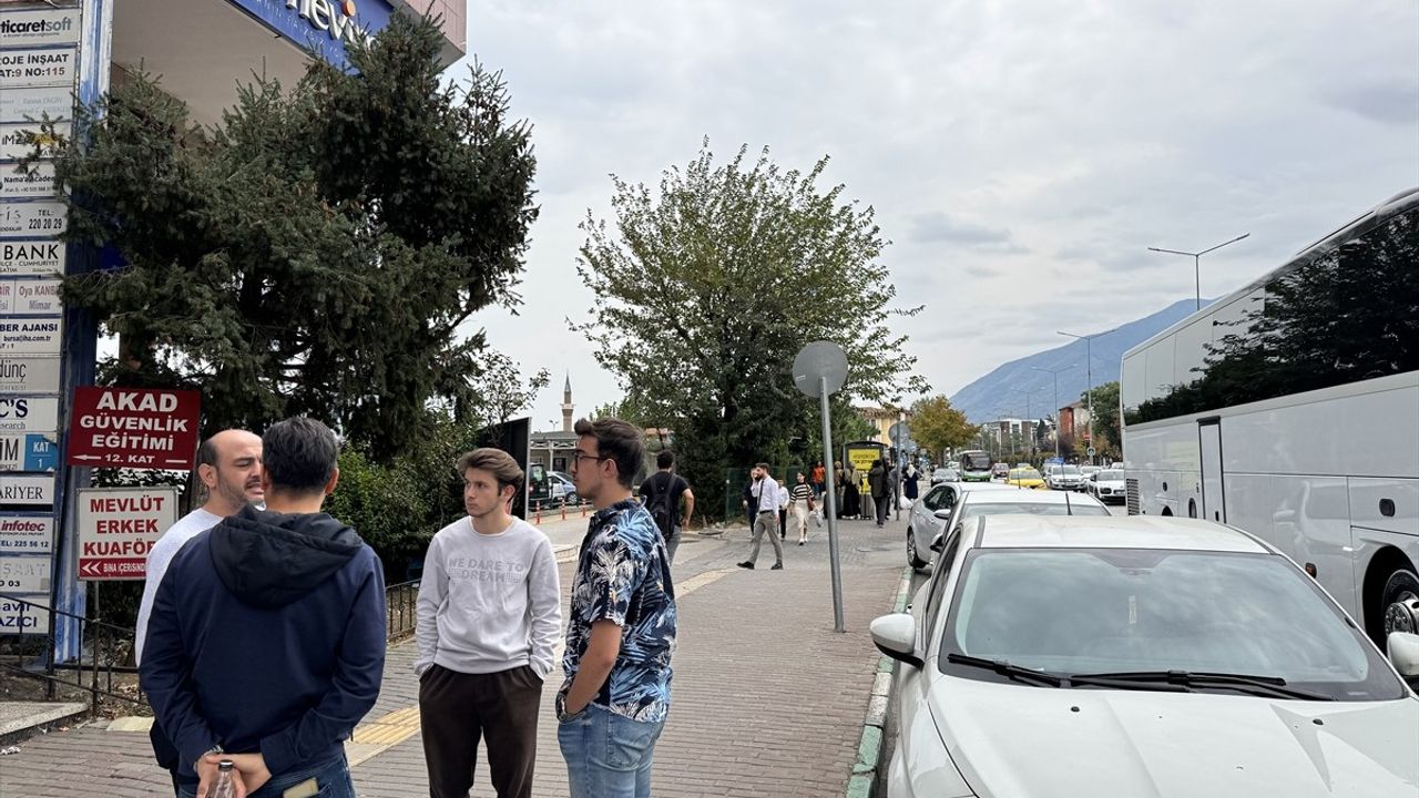 Kütahya Simav'da 5,4 Büyüklüğünde Deprem