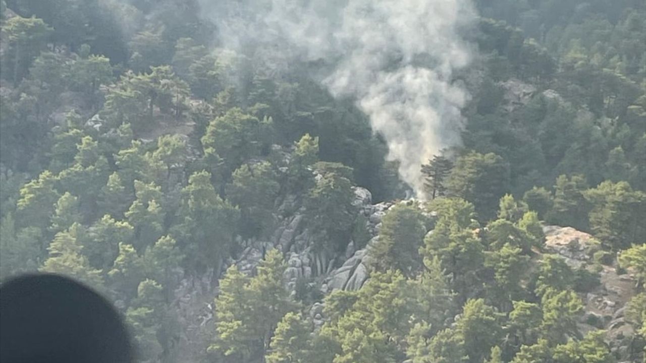 Manavgat'taki Orman Yangını Kontrol Altına Alındı