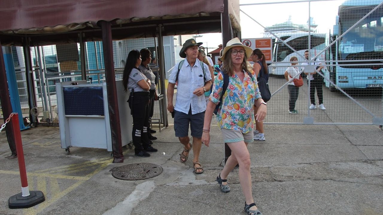 Marella Discovery 2 ile Alanya'ya 1697 Turist Ziyareti