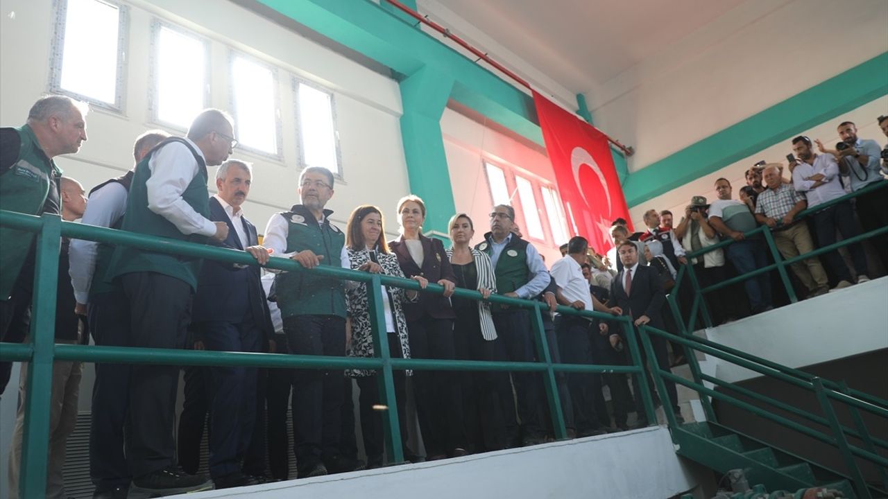 Meriç Nehri'nden Çakmak Barajı'na Su Aktarımı Başladı