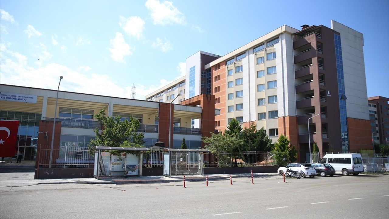 Ordu'da KYK Yurtları Yeni Akademik Yıl İçin Hazırlanıyor