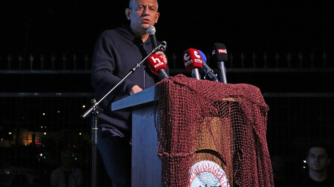 Özgür Özel Sinop'ta Balıkçılık Sezonu Açılışına Katıldı
