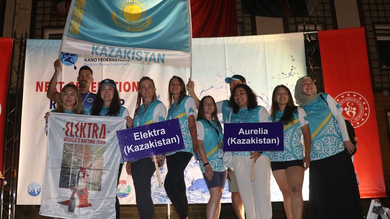 Rize'de Rafting Avrupa Kupası Hayata Geçti