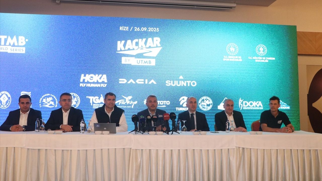 Rize, Kaçkar Dağları'nda Uluslararası Spor Etkinliğine Ev Sahipliği Yapacak
