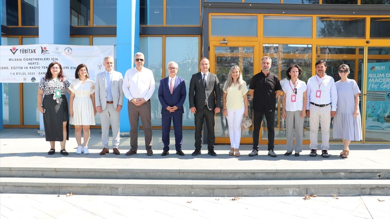 Samsun'da BİLSEM Öğretmenleri için HERTZ Projesi Açılışı Yapıldı
