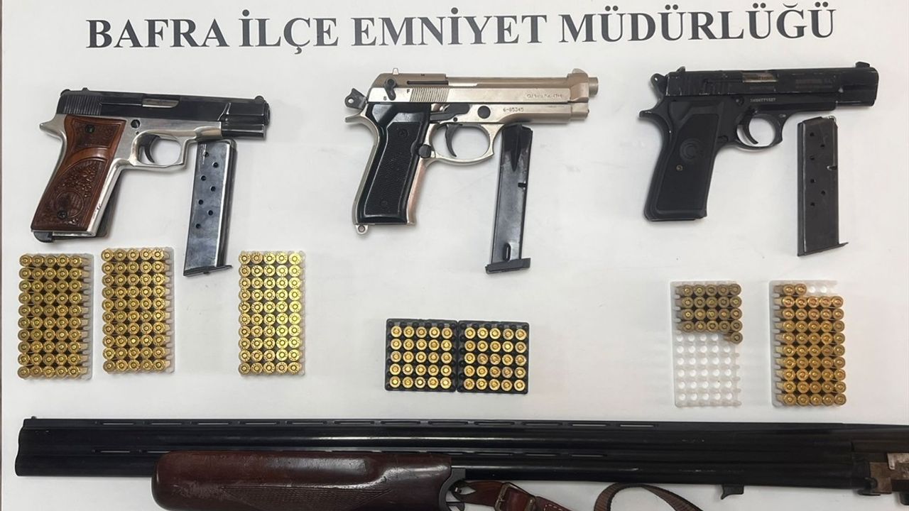 Samsun'da Silah Kaçakçılığına Geçit Yok