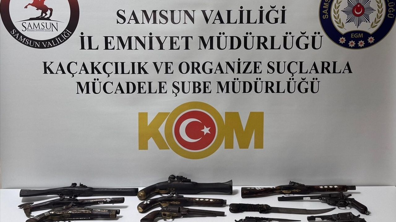 Samsun'da Tarihi Eser Kaçakçılığı Operasyonu