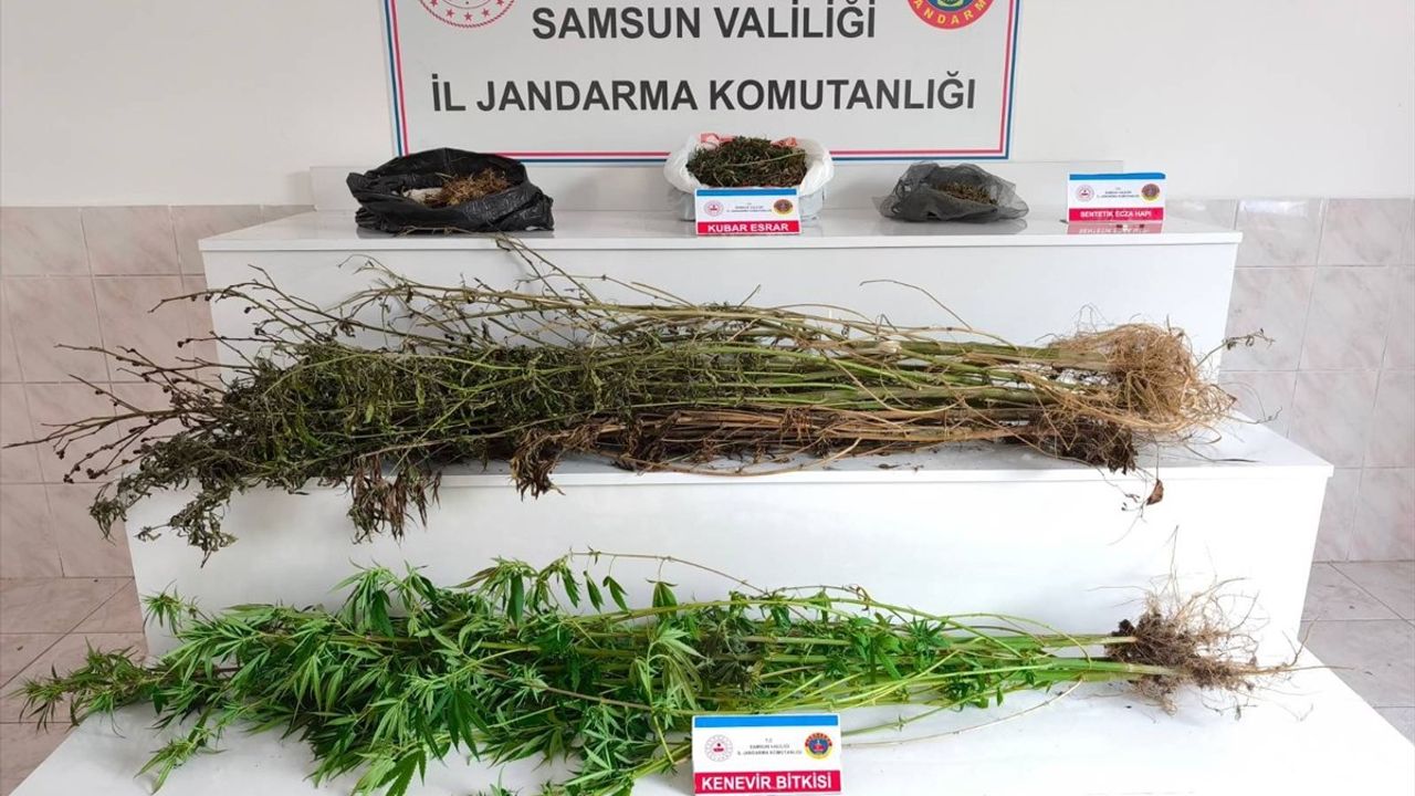 Samsun'da Uyuşturucu Operasyonu: 3 Gözaltı
