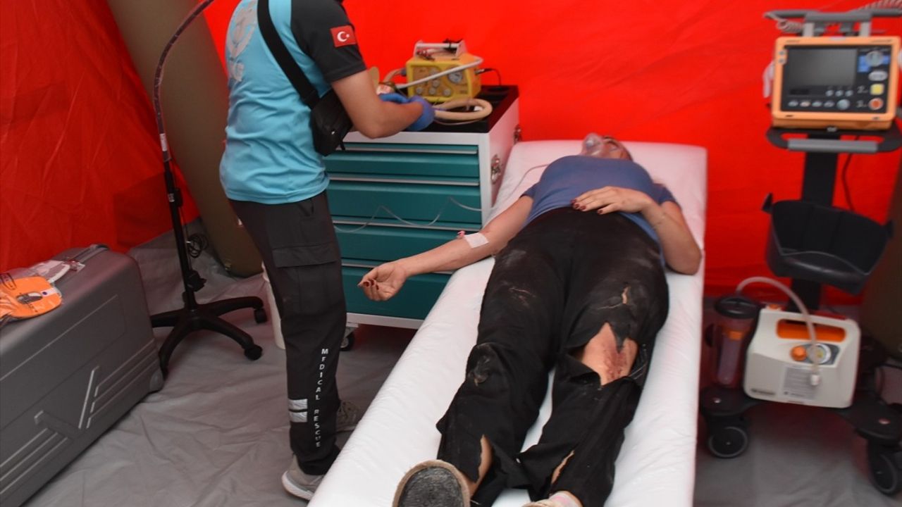 Sinop'ta Başarılı Deprem Tatbikatı Gerçekleştirildi