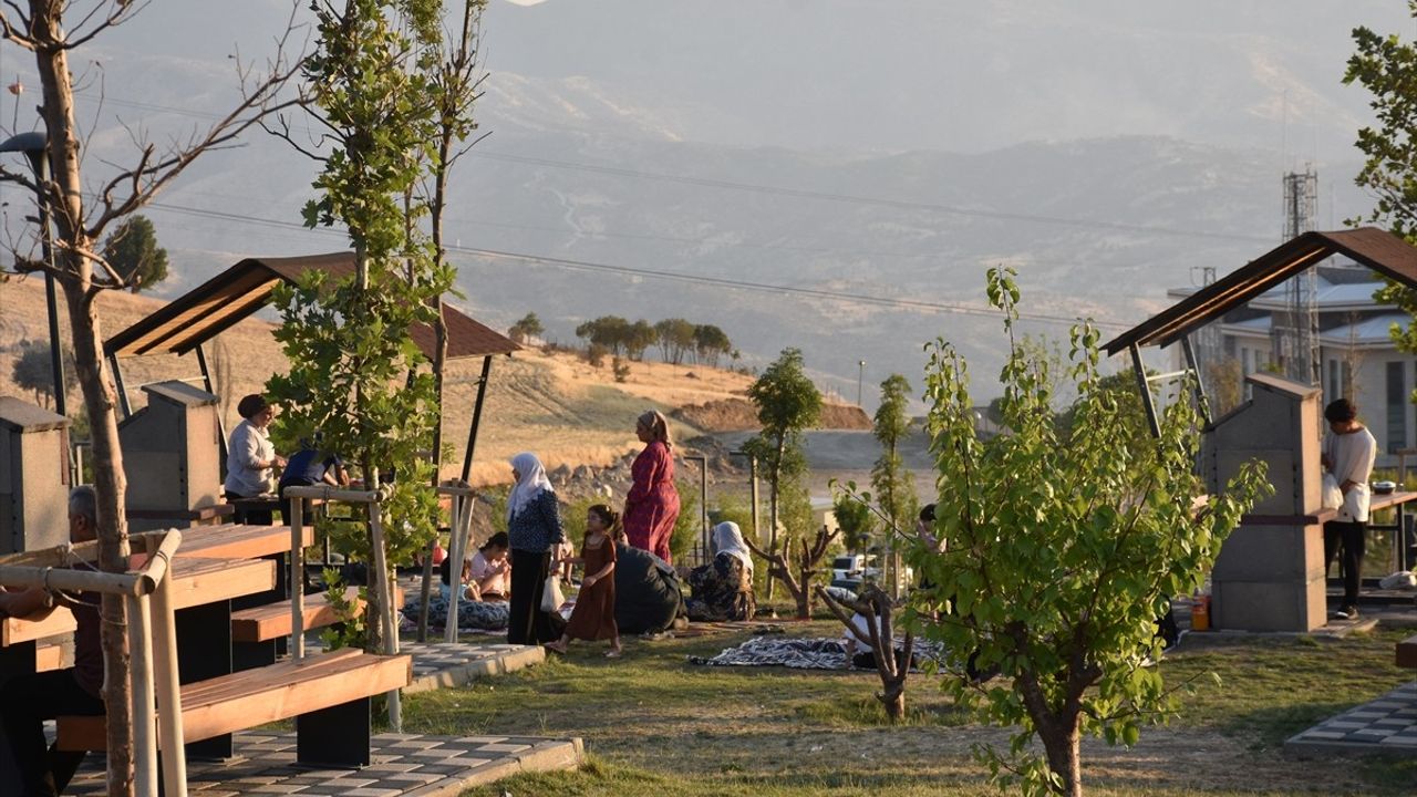 Şırnak'ta Millet Bahçesi, Vatandaşların Yeni Uğrak Yeri