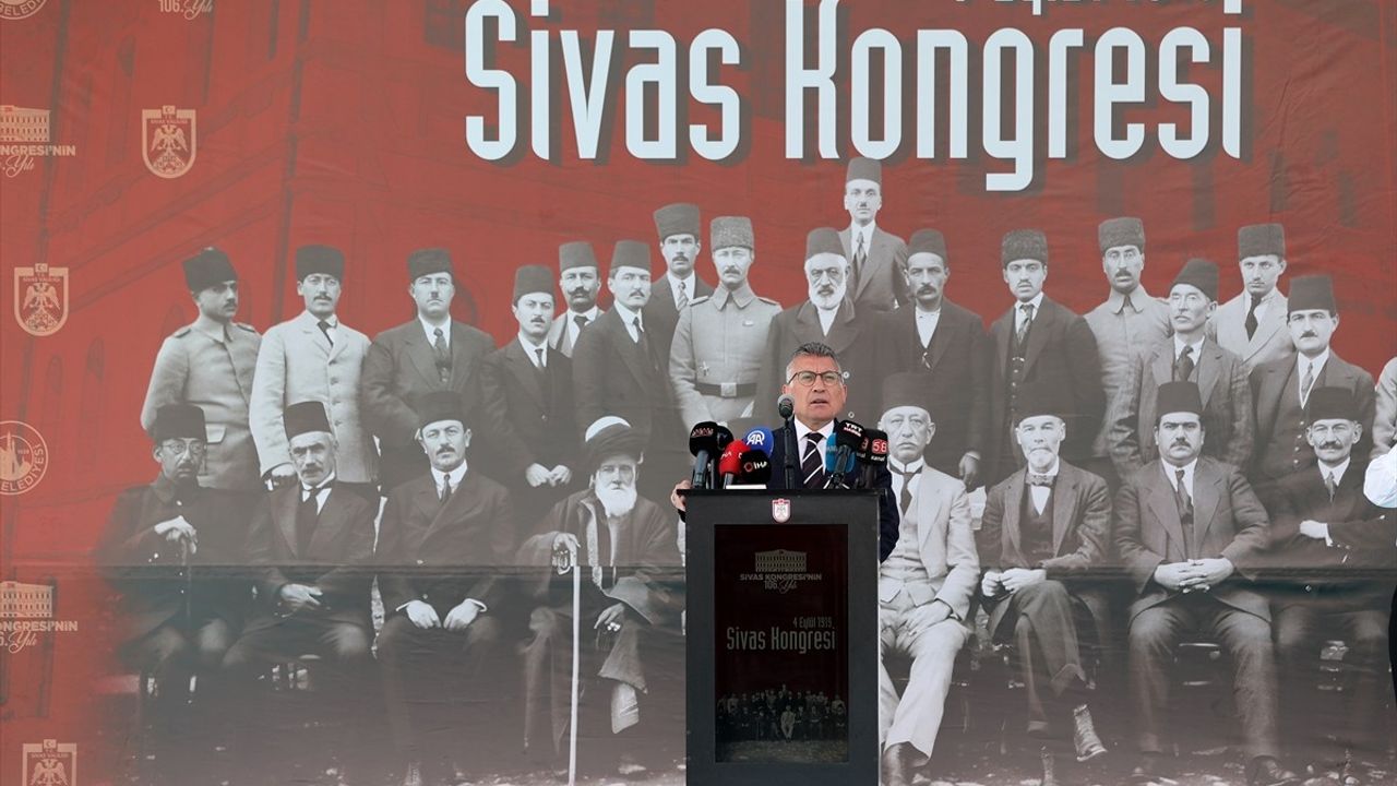 Sivas Kongresi'nin 106. Yıl Dönümü Töreni