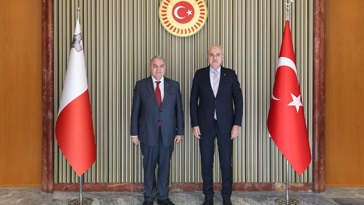TBMM Başkanı Kurtulmuş, Malta Temsilciler Meclisi Başkanı ile Önemli Bir Görüşme Gerçekleştirdi