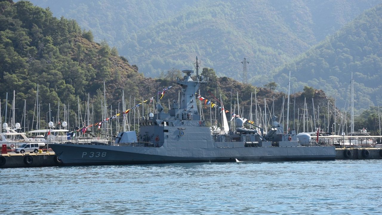 TCG Bora Hücumbotu Muğla'da Ziyarete Açıldı