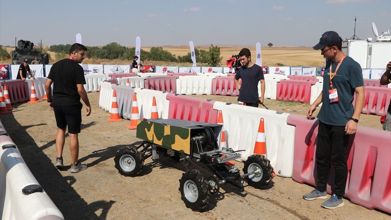 TEKNOFEST İnsansız Kara Aracı Yarışması Tekirdağ'da