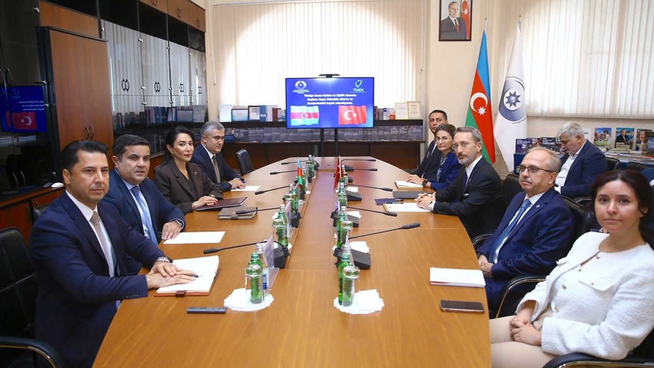TİHEK Başkanı Altun, Azerbaycan Ombudsmanı ile görüştü