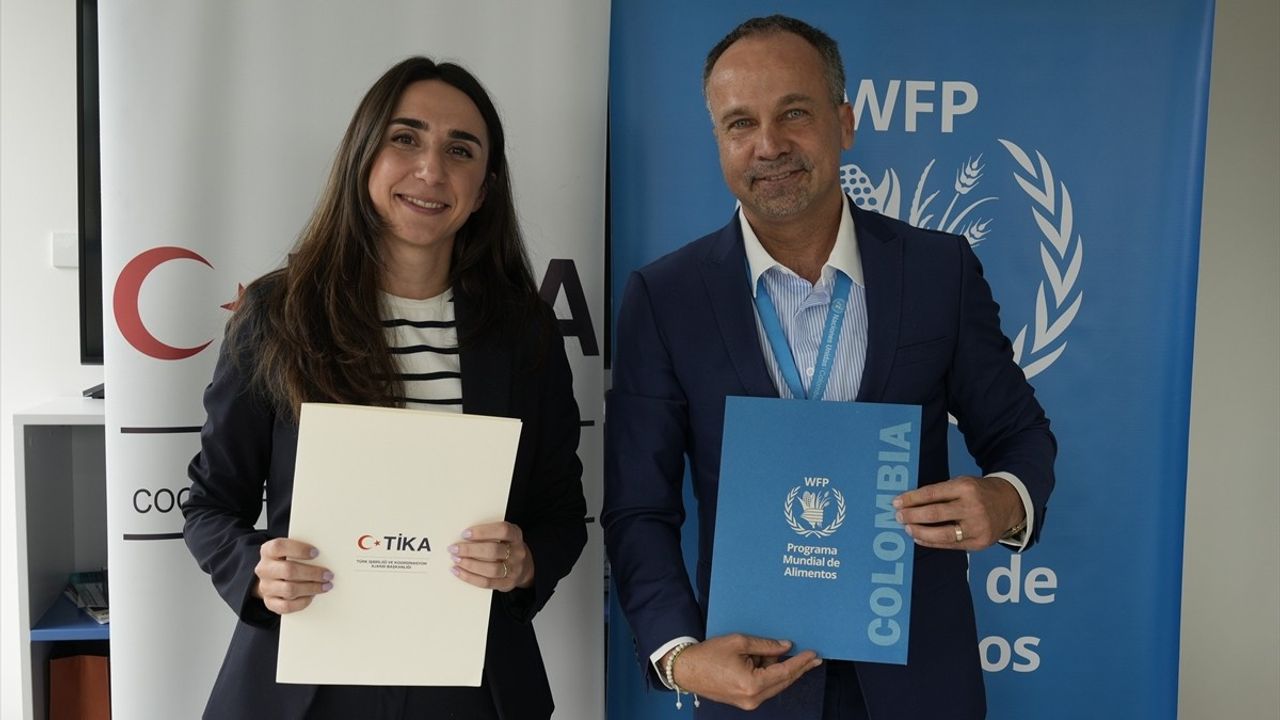 TİKA ve BM Dünya Gıda Programı Kolombiya'da İşbirliği Protokolü İmzaladı