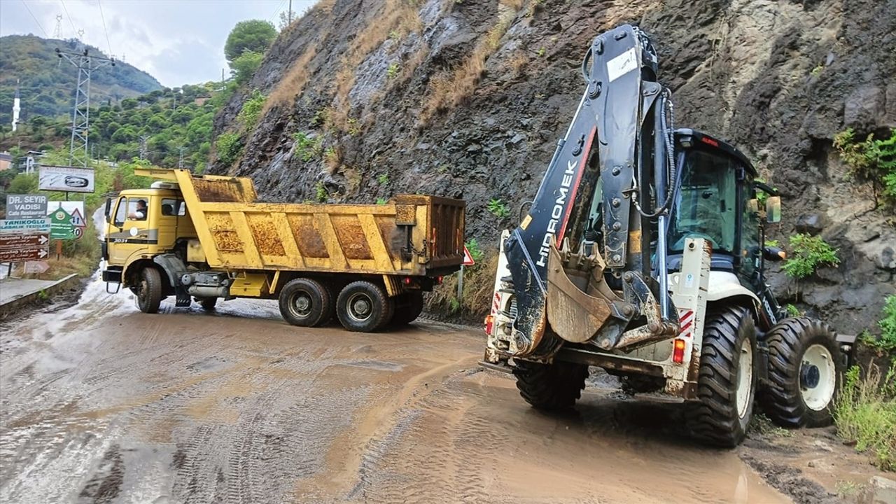 Trabzon'da Heyelanlar ve Toprak Kaymaları