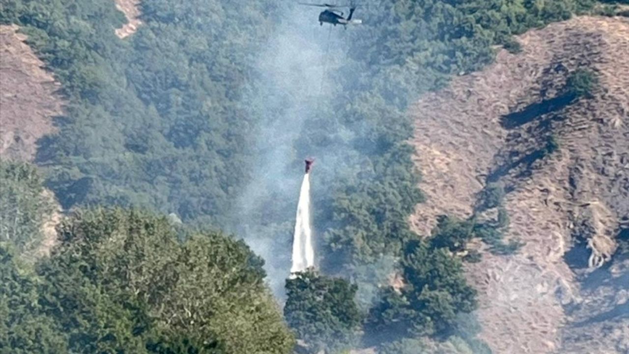 Tunceli'deki Orman Yangını Kontrol Altına Alındı