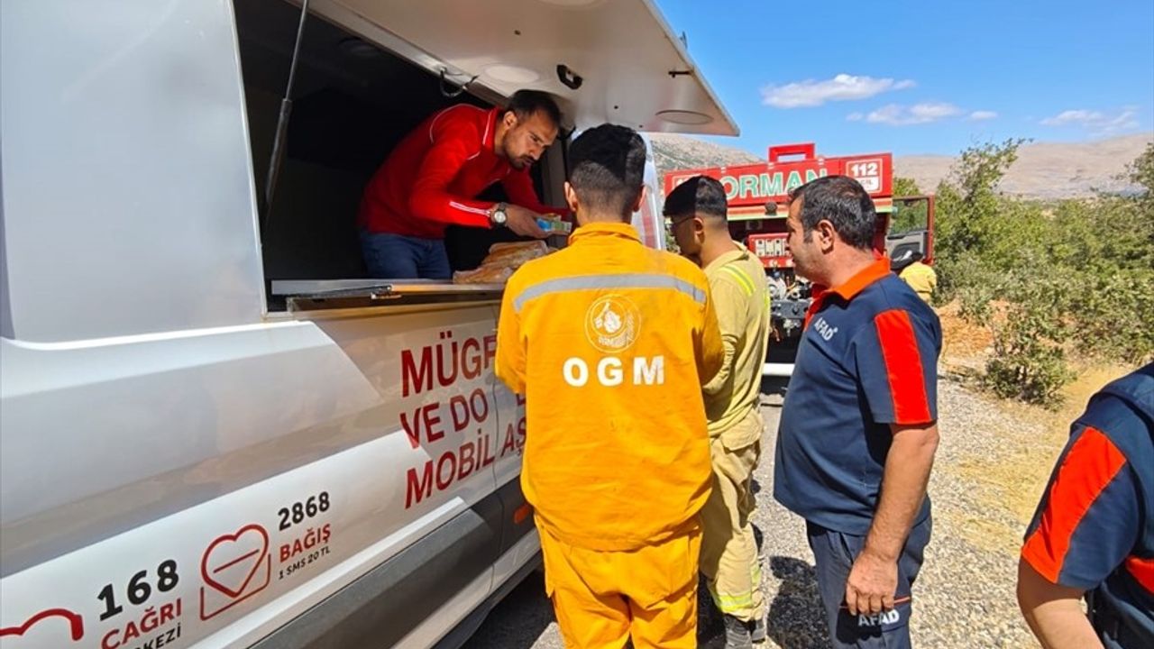 Türk Kızılay Orman Yangınlarına Müdahale Ediyor