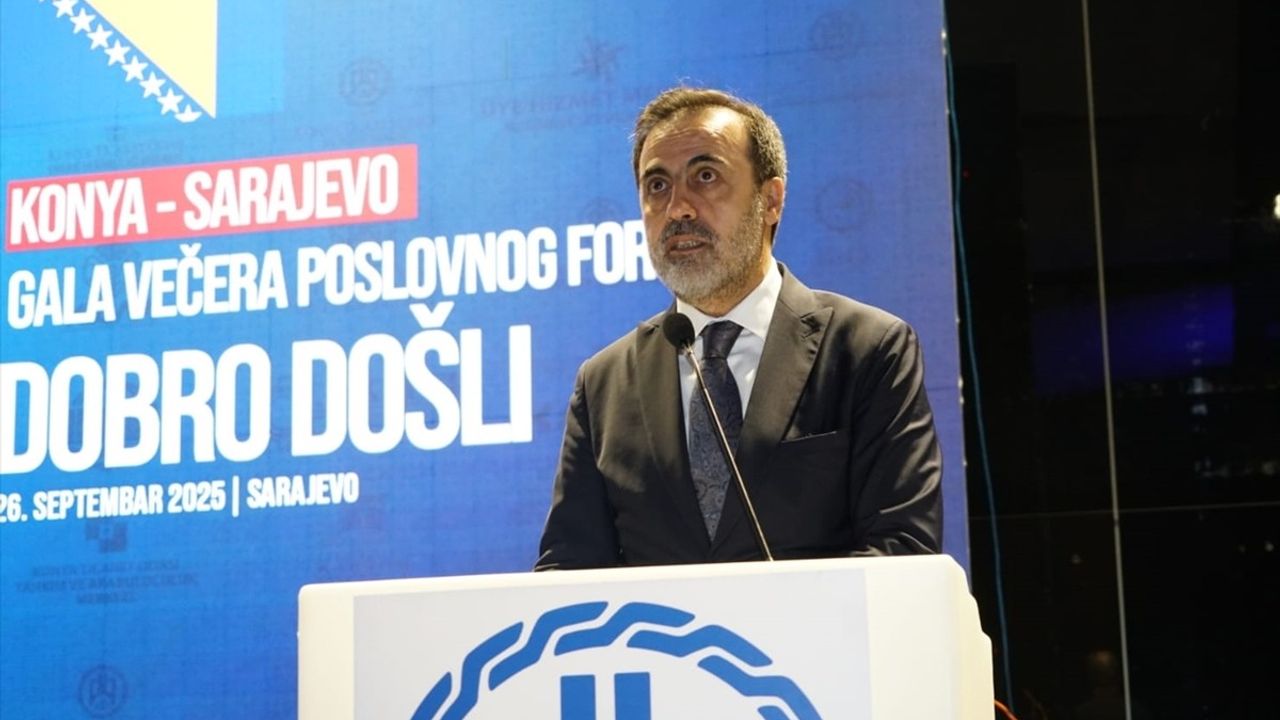Türk ve Boşnak İş İnsanları Saraybosna'da İş Forumunda Buluştu
