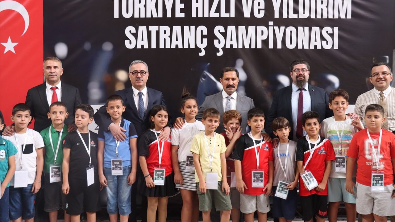 Türkiye Hızlı ve Yıldırım Satranç Şampiyonası Hatay'da Başladı