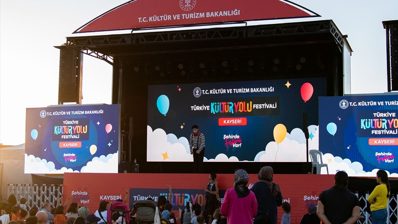 Türkiye Kültür Yolu Festivali Kayseri'de Sanat Dolu Günler