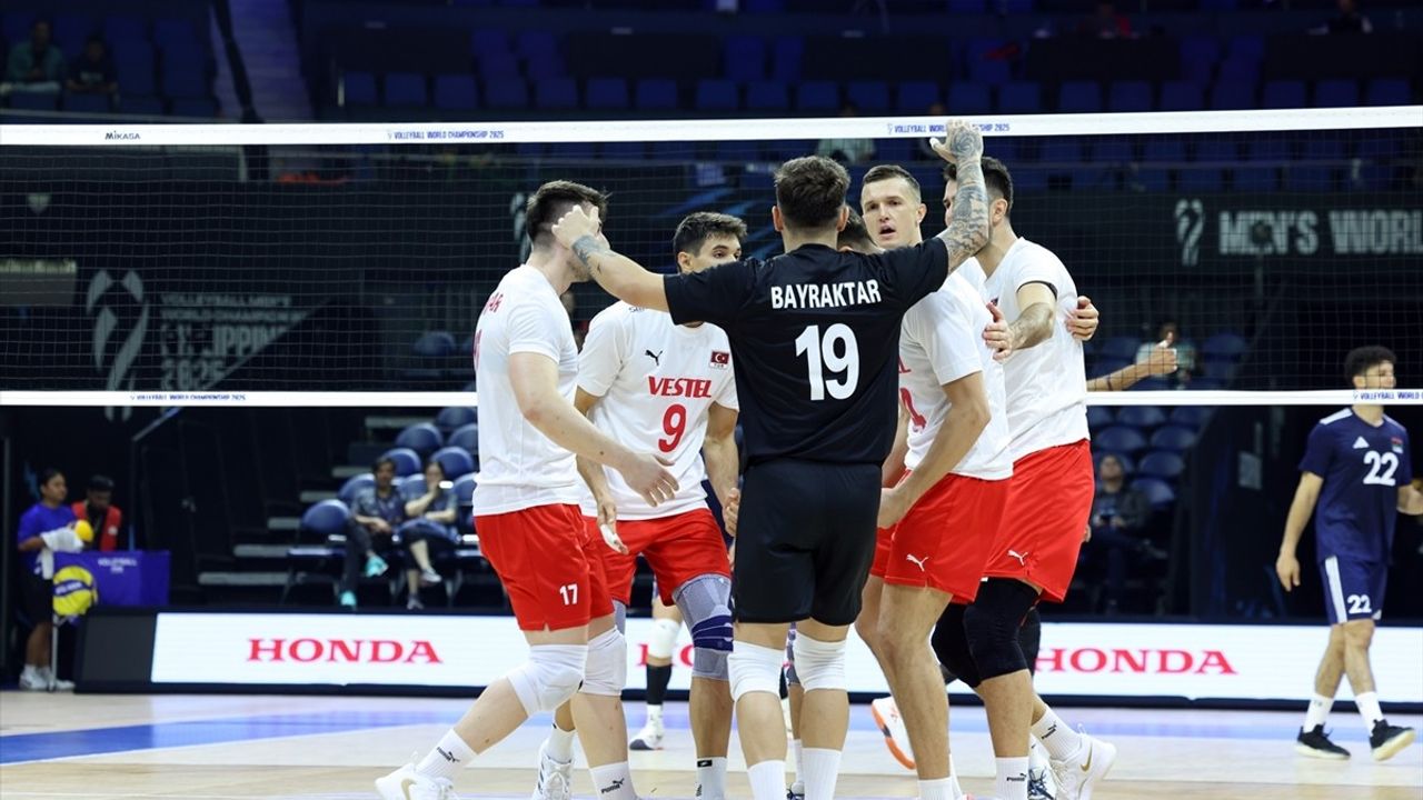 Türkiye Voleybol Milli Takımı, Dünya Şampiyonası'nda Libya'yı Mağlup Etti