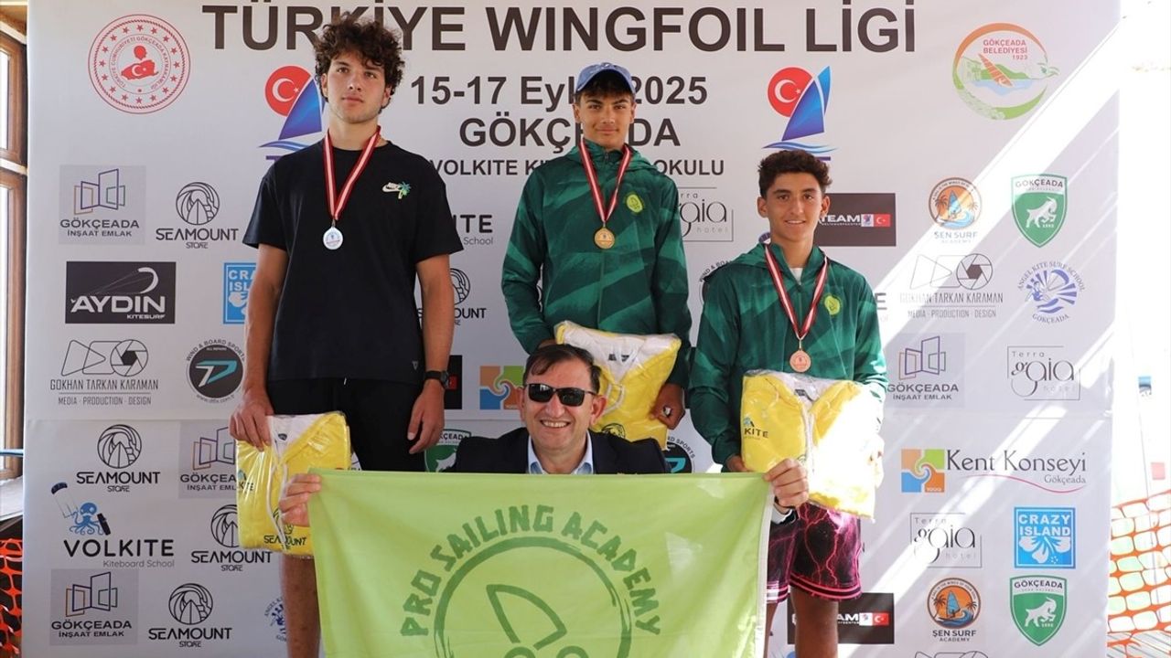 Türkiye Wingfoil Ligi Heyecanı Çanakkale'de Devam Etti