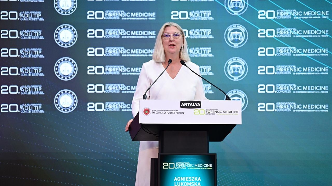 Uluslararası 20. Adli Tıp Günleri'nde Yenilikçi Hedefler