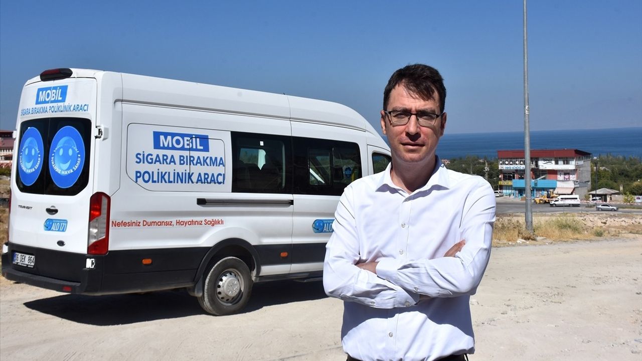 Van'da Mobil Sigara Bırakma Poliklinik Aracı Hizmete Girdi