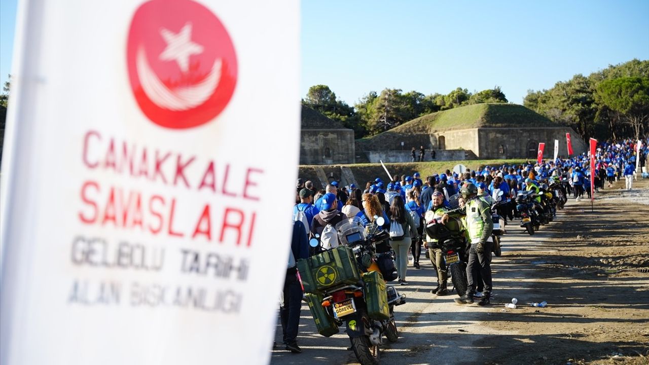 10. Uluslararası Gelibolu Maratonu coşkusu