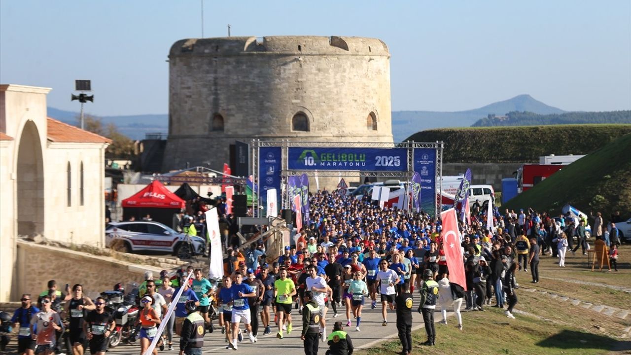 10. Uluslararası Gelibolu Maratonu Tamamlandı